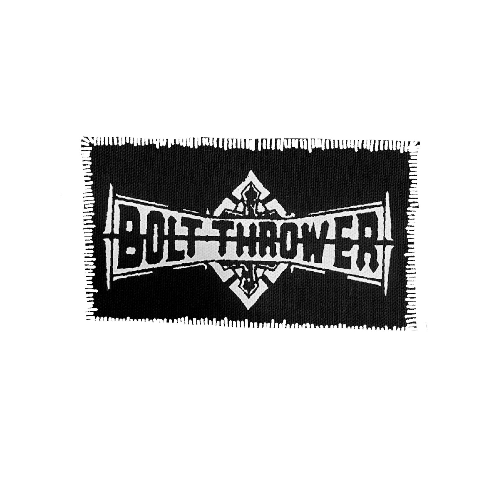 BOLT THROWER 刺繍パッチ ワッペン into the heart of battle 青枠 / slayer bathory celtic frost prophecy of doom deviated instinct