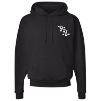 Image 1 of  Black Hearts Around Change Hoodie