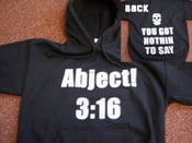 Image of Abject 3:16 Hoodie