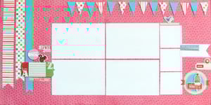 Image of I Love You Double Page Layout Kit