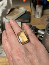 Image 1 of Meteor Shower Sunstone Ring
