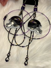 Image 1 of Ravensnation! Large Hoop 