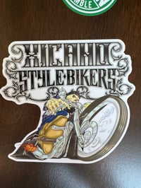 Image 2 of XSB Biker Sticker 