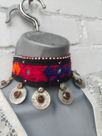 Image 2 of Fez tribal coin choker one off 