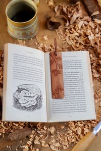 Image 2 of Oak and Mushroom Book  Mark 