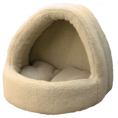 Image of Pets and Leisure Cat Igloo - Soft Fleece