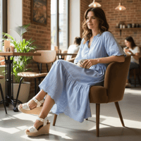 Image 3 of Oh My Sandals 5726 WHITE