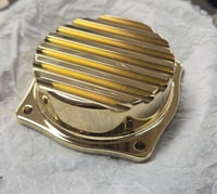 Image 3 of  Brass Finned Carb Tops Honda Shadow