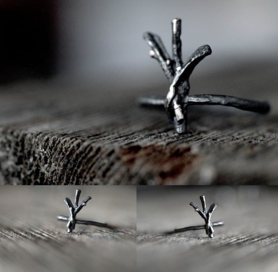 Image of ALGIZ rune ring