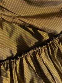 Image 3 of DROP SKIRT - gold
