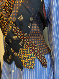 Image 4 of Tie top, dark blue (xs-l)