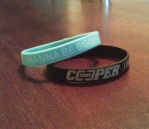 Image of "I Wanna Be Bigger" Wristbands