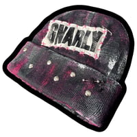 Image 2 of “GNARLY JUNK #3” Custom Punk Beanie
