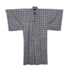 Men's Antique Cotton Yucata (Navy & White Cross Pattern)