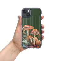 Image 13 of Colorful Mushroom Watercolor Mycology Nature Whimsical Clear Case for iPhone®