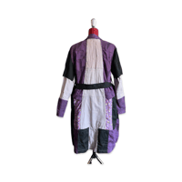 Image 4 of Upcycled Patchwork Trench Coat – One of a Kind