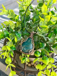 Image 1 of Fire Apatite Pendant 