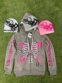 Image 2 of Nu Bone Full zip hoodies I VDay Edition