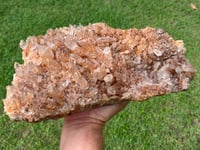 Image 12 of Red Quartz Points Cluster | China #2883