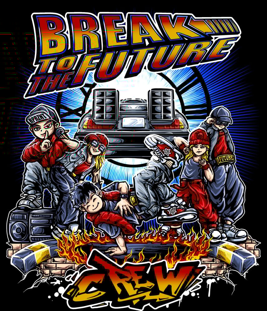 Image of Break to the Future Crew design 
