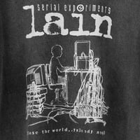 Image 6 of Serial Experiments Lain Shirt, Washed Cyberpunk Premium T-Shirt – Unisex Cotton Tee