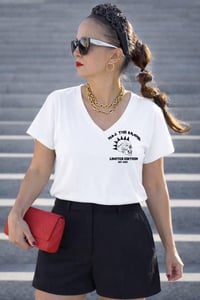 Image 2 of CAMISETA OVER BÁSICA SKULL BLANCO 