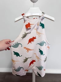 Image 4 of Boys Rule Overalls (bummies/shorts)