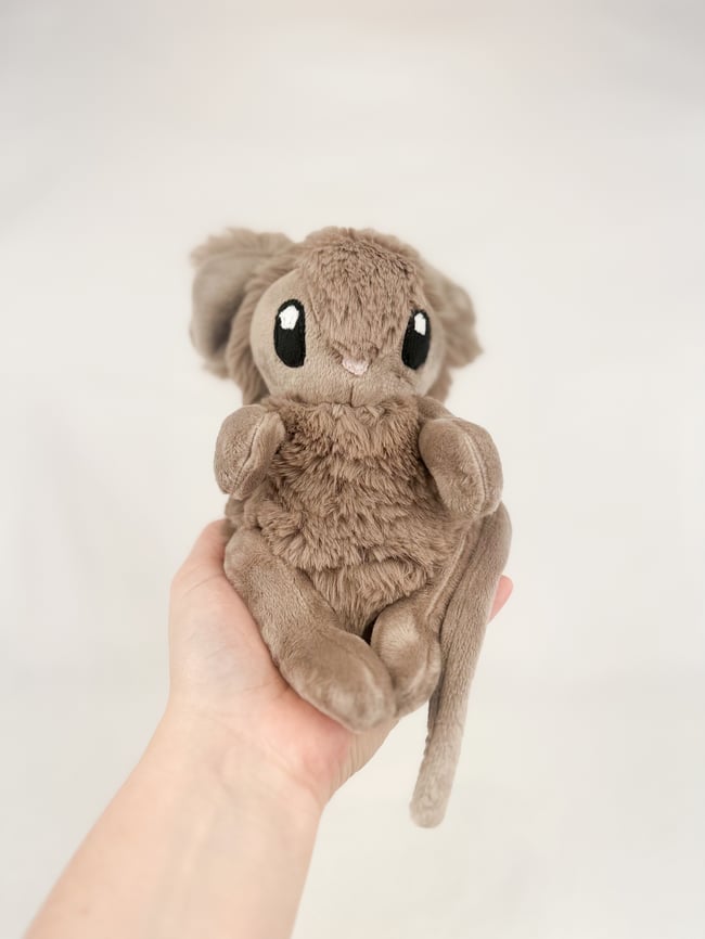 Taupe Rat - Fluffy