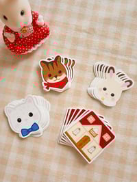Image 1 of Sylvanian Matte Stickers 