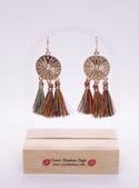 Crave Dream Catcher Tassel Earrings
