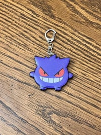 Image 1 of Grinning Shadow Resin Keychain