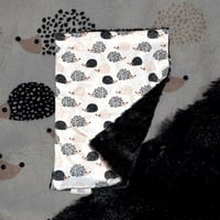 Image 4 of Hedgehog Lovie 🦔in Minky Fabric