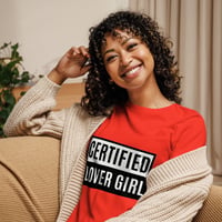Image 4 of CERTIFIED LOVER GIRL Women's Relaxed T-Shirt