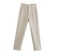 Image 1 of Stylish Women’s High Waist Trousers 