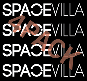 Image of SpaceVilla Stickers (4Pack)