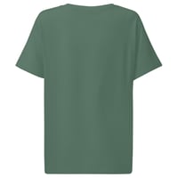 Image 13 of Logo Women’s organic ribbed neck t-shirt