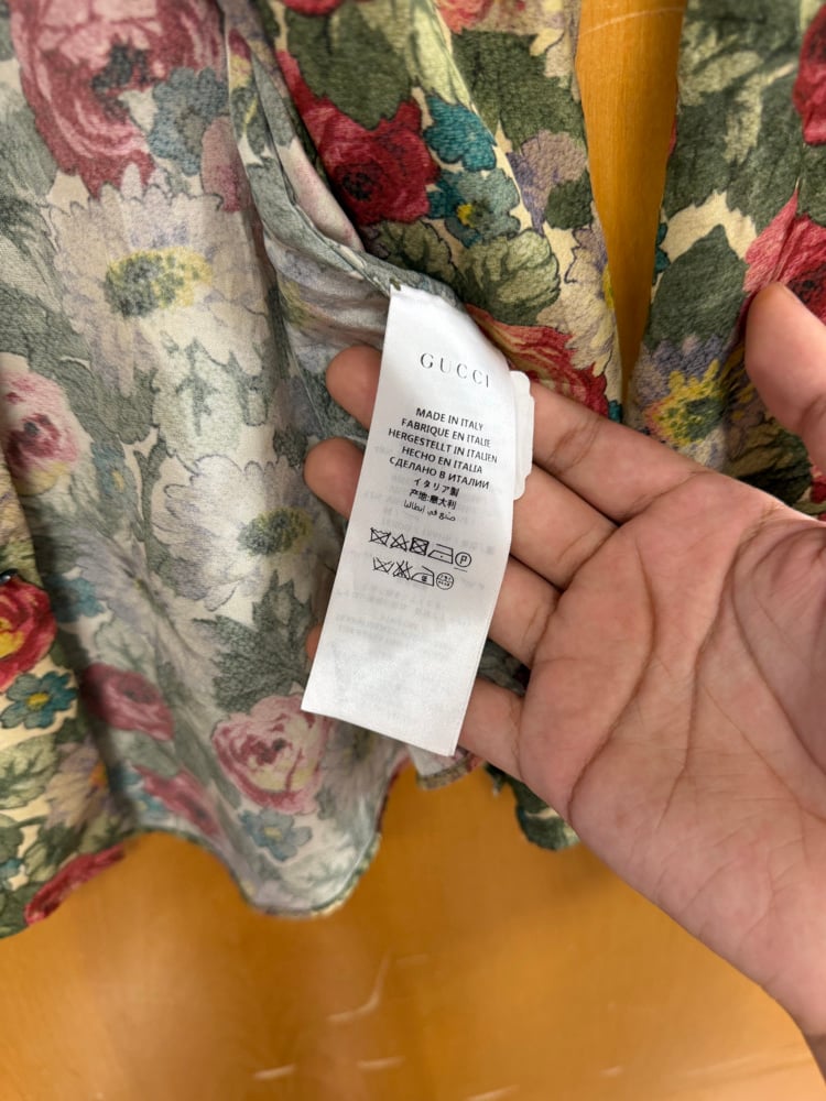 Image of Gucci SS16 Floral Button Up Shirt
