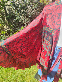 Image 7 of Amara Wrap dress - red 10-16 uk