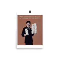 Image 3 of FRANZ KAFKA CARRYING CUPS POSTER