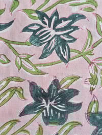 Image 4 of Namaste fabric fleurs de lys