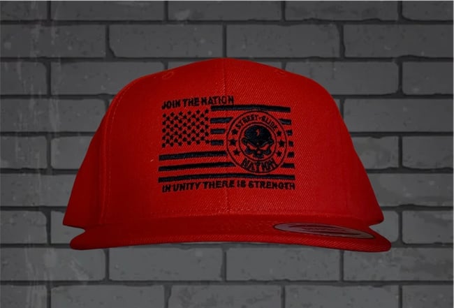Street Glide Nation Flag Snapback