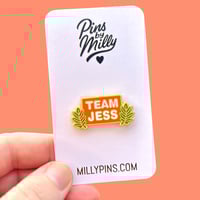 Image 4 of Gilmore Girls Inspired Team Enamel Pins (Dean, Jess, Logan)