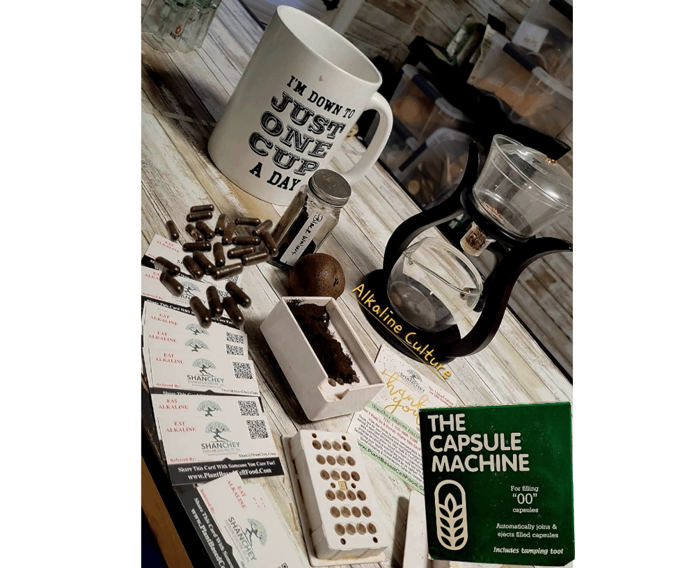 24-FILL CAPSULE MACHINE & VEGETARIAN CAPSULES FOR PERSONAL COMPOUND MAKING