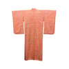 Antique Silk Kimono (Salmon Pink Shibori) 