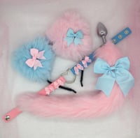 Pink/ Blue Cotton candy 🐱 Petplay Set