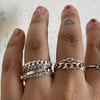 small cuban chain ring