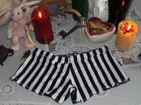 Image 1 of Striped and polka dot  shorts