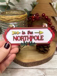 North Pole sign