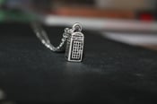 Image of Telephone Box Necklace