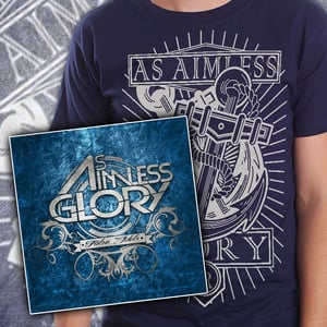 Image of Bundle : "Anchor" Tee + False Idols (EP) + Stickers
